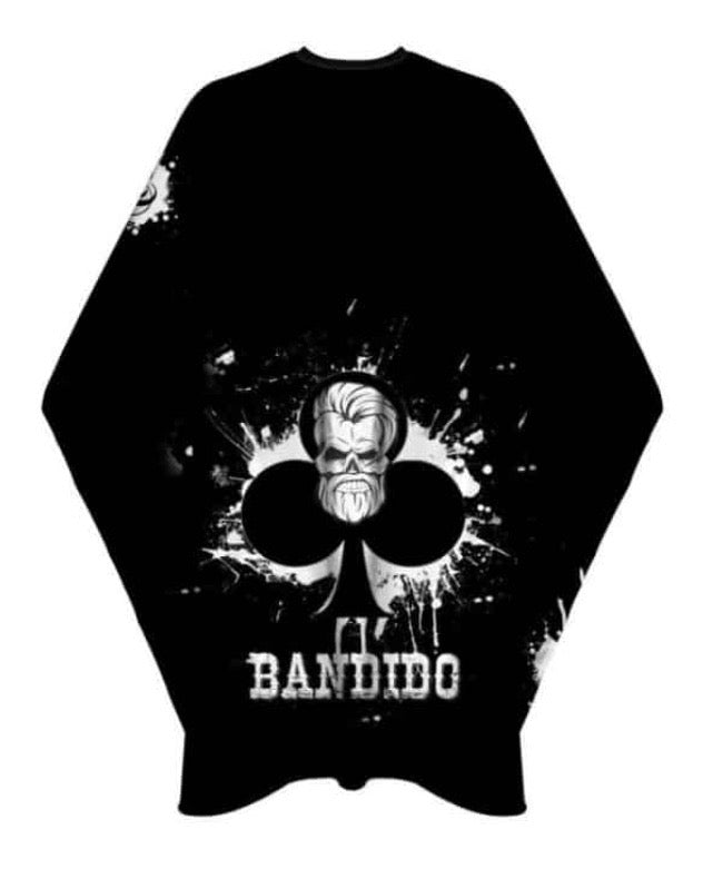 BANDIDO MANTELLA STAR BARBER CAPE 4 - CLUBS NERA