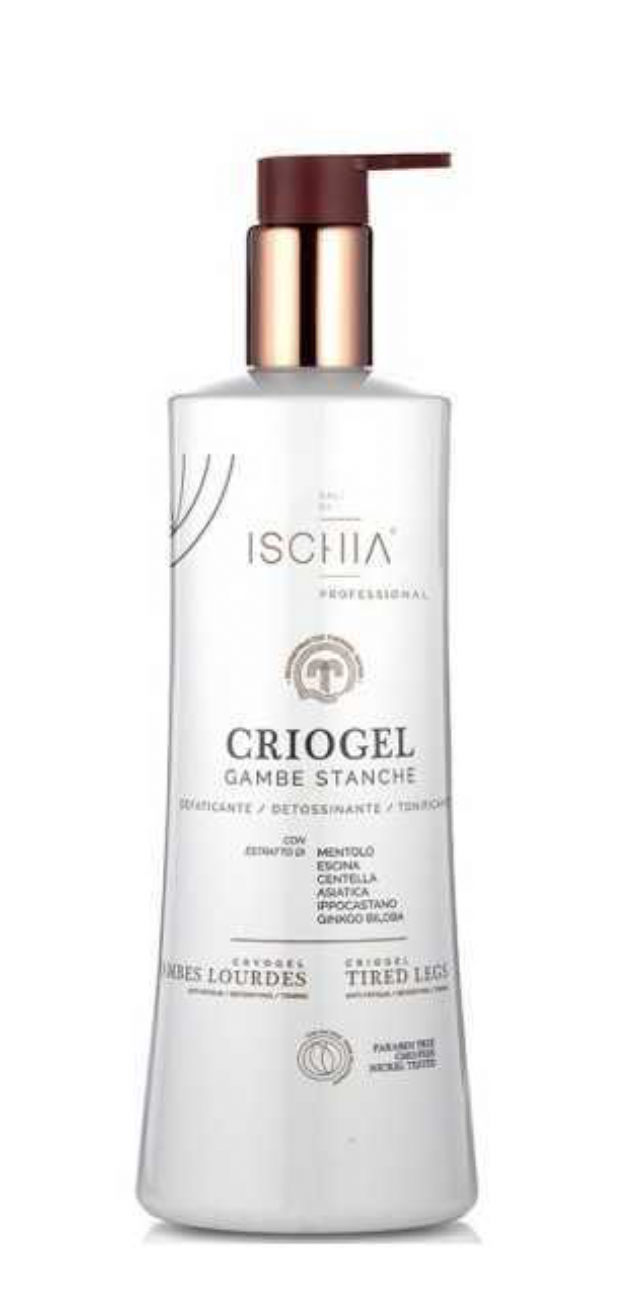 Ischia Criogel Gel Rinfrescante Gambe Stanche 500ml