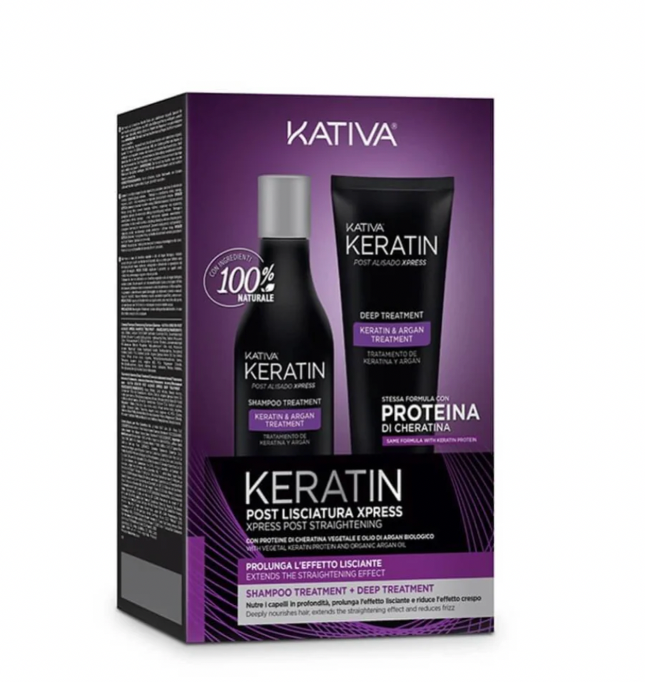 Kativa Set Keratina Post Lisciatura Xpress