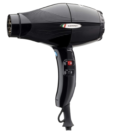 GAMMA+  ASCIUGACAPELLI SINTECH NERO