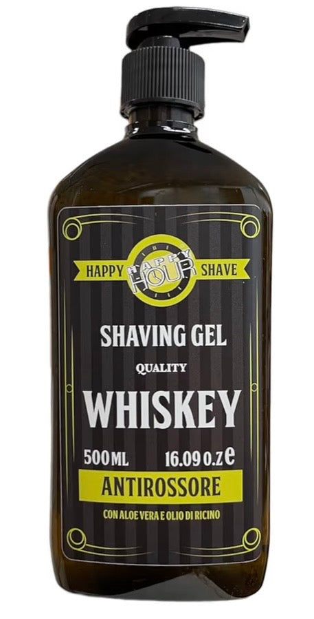 SHAVING GEL ALOE VERA WHISKEY