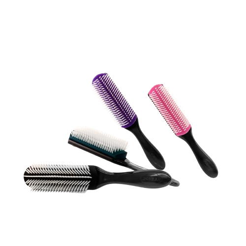 SPAZZOLE CON CUSCINO IN SILICONE 9 FILE