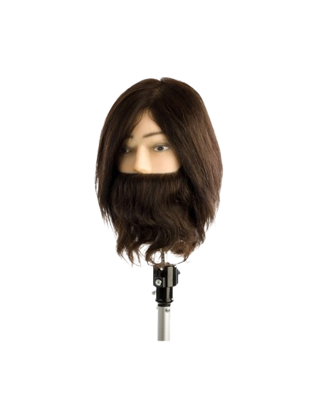 TESTA STUDIO UOMO CON BARBA E BAFFI